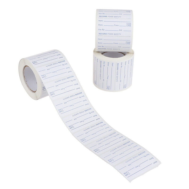 500pcs Kitchen Container Bag Jar Packing Stickers Food Storage Date Labe.l8
