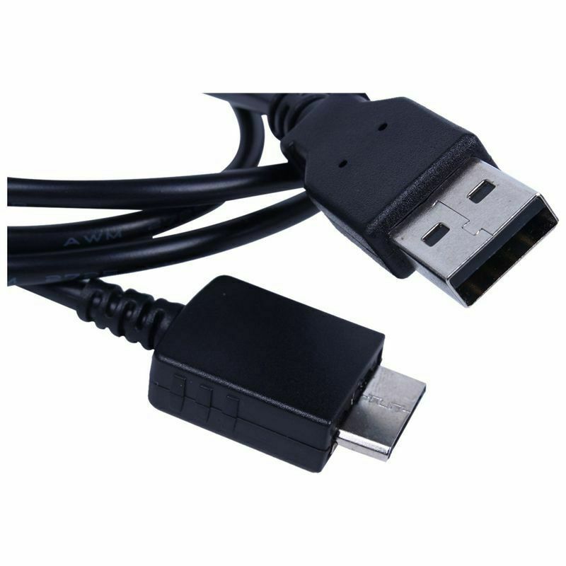 USB data charging cable cord Sony Walkman E052 A844 A845 MP3 MP4 player black K9