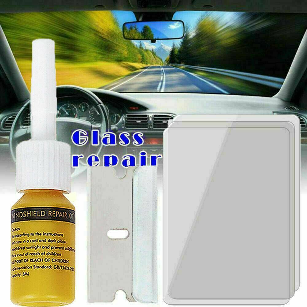Car Window Glass Nano Repair Fluid Scratch Crack Fix Tool Windshield Repair kit