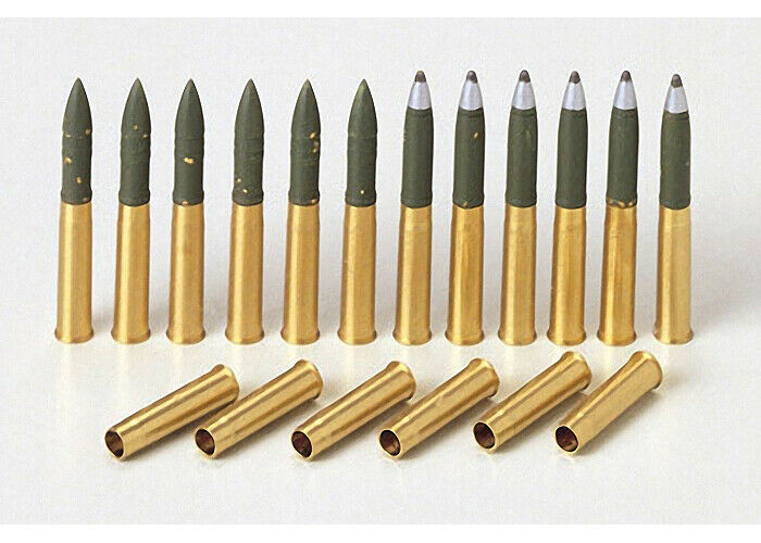 35191 Tamiya M4 Sherman Brass 75mm Projectile 1/35th Plastic Kit 1/35 Military