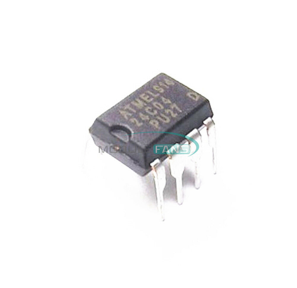 5PCS AT24C04N AT24C04N DIP-8 IC AT24C04 EEPROM 4KBIT 400KHZ IC