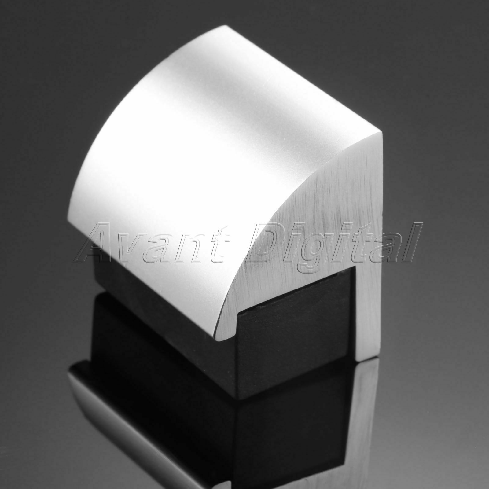 Furniture Hardware Door Stop Alloy Rubber Toilet Room Hidden Doorstop Holder 1X