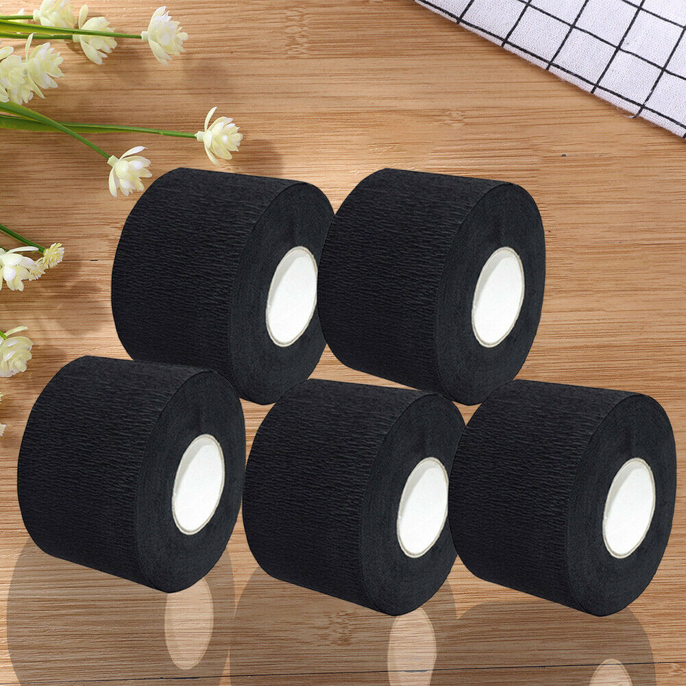 5 Roll Hair Coloring Salon Protection Covering Disposable Neck Paper Tool @