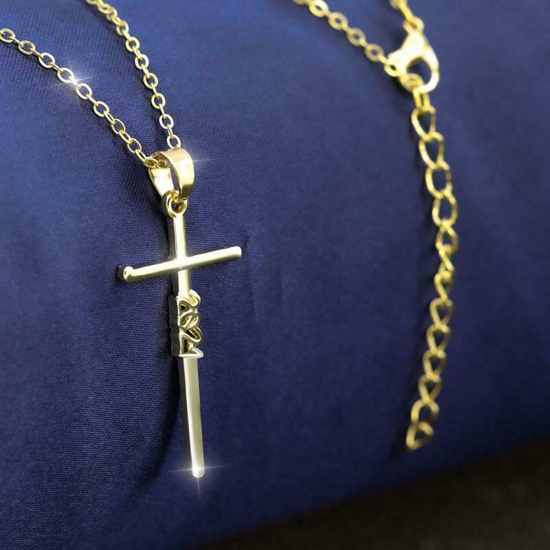 2021 Will Be Better Cross Pendant Necklace  Unisex Christian Religious Jewelry