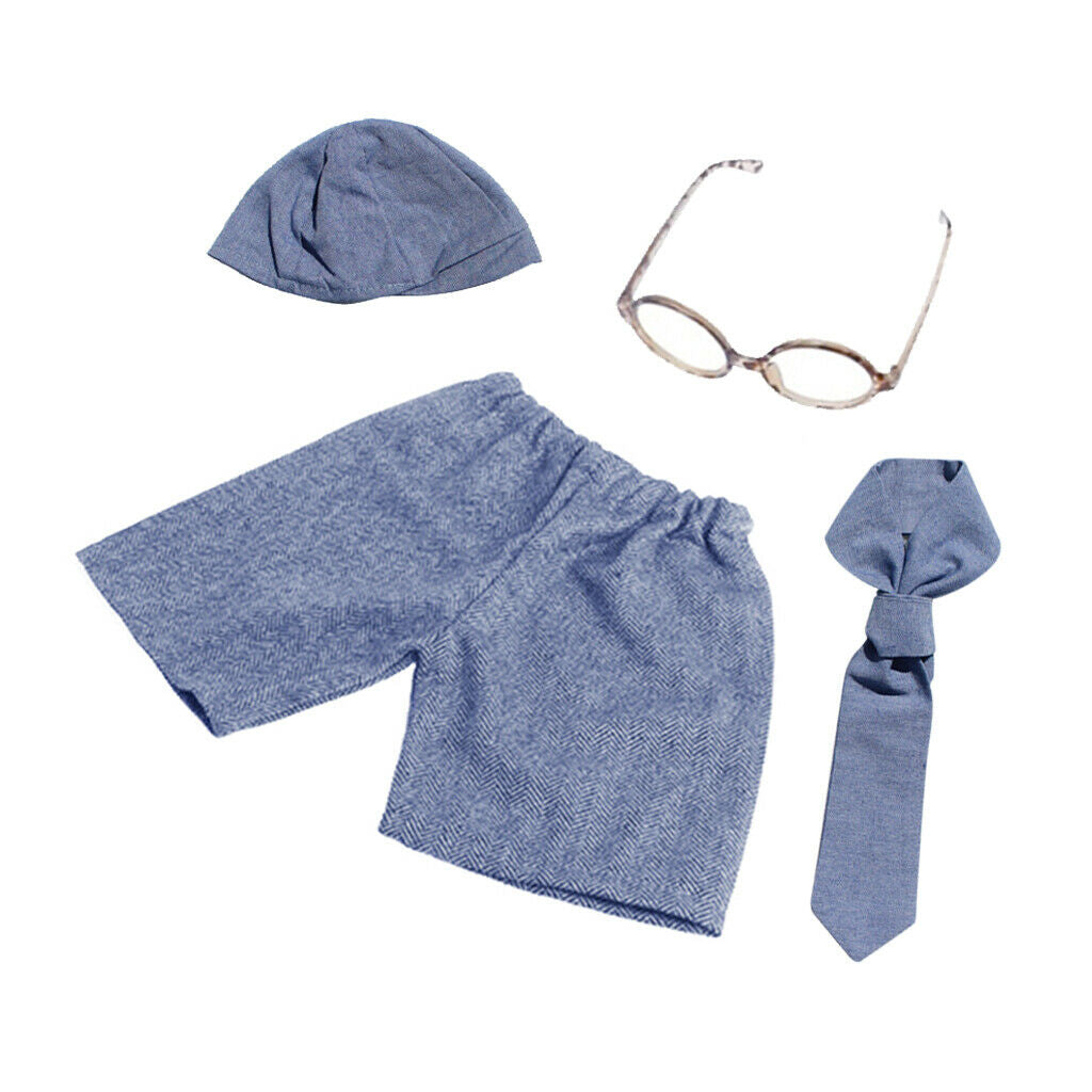 New Baby Boys Gentleman Photo Prop Photography Outfits Pants Tie Costume