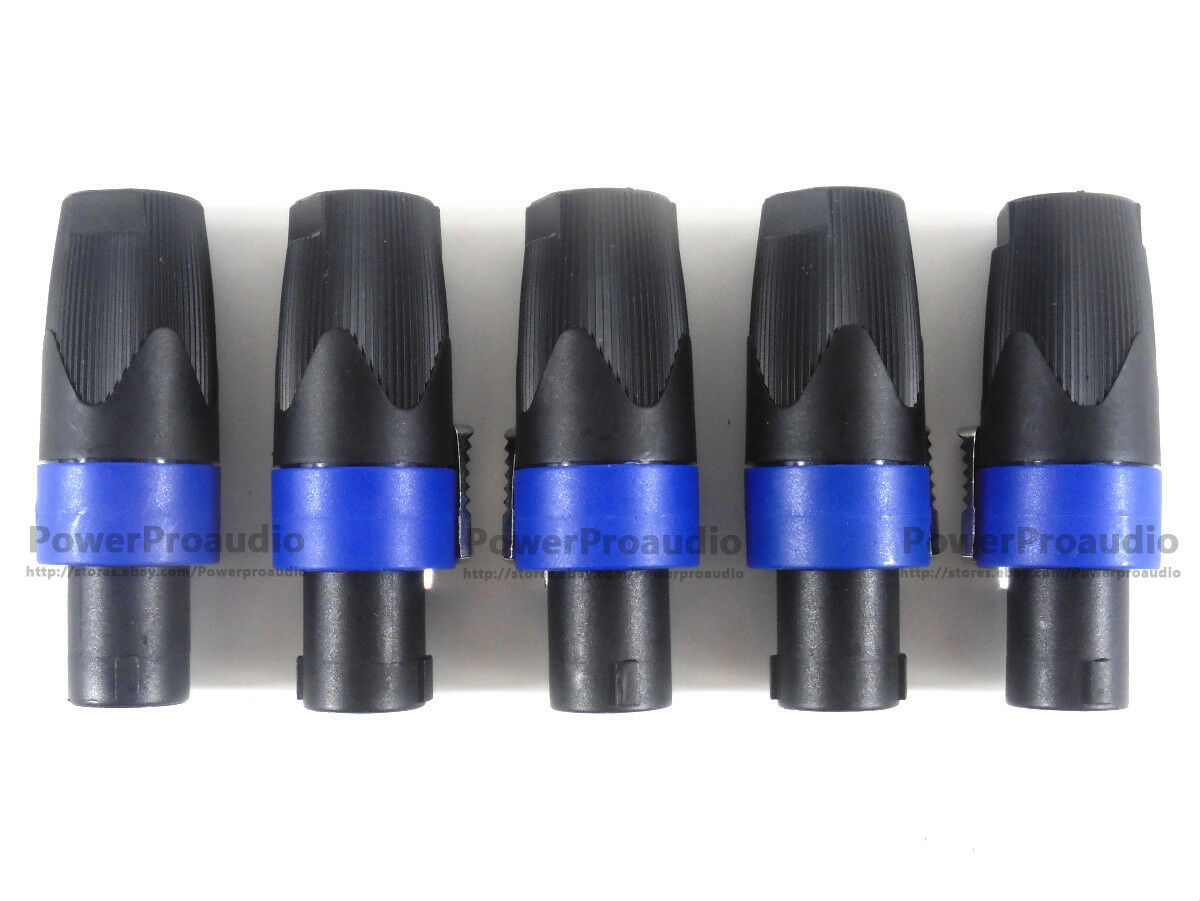 10 x NL4FC Professional 4-core Speakon connector speaker plug For Neutrik