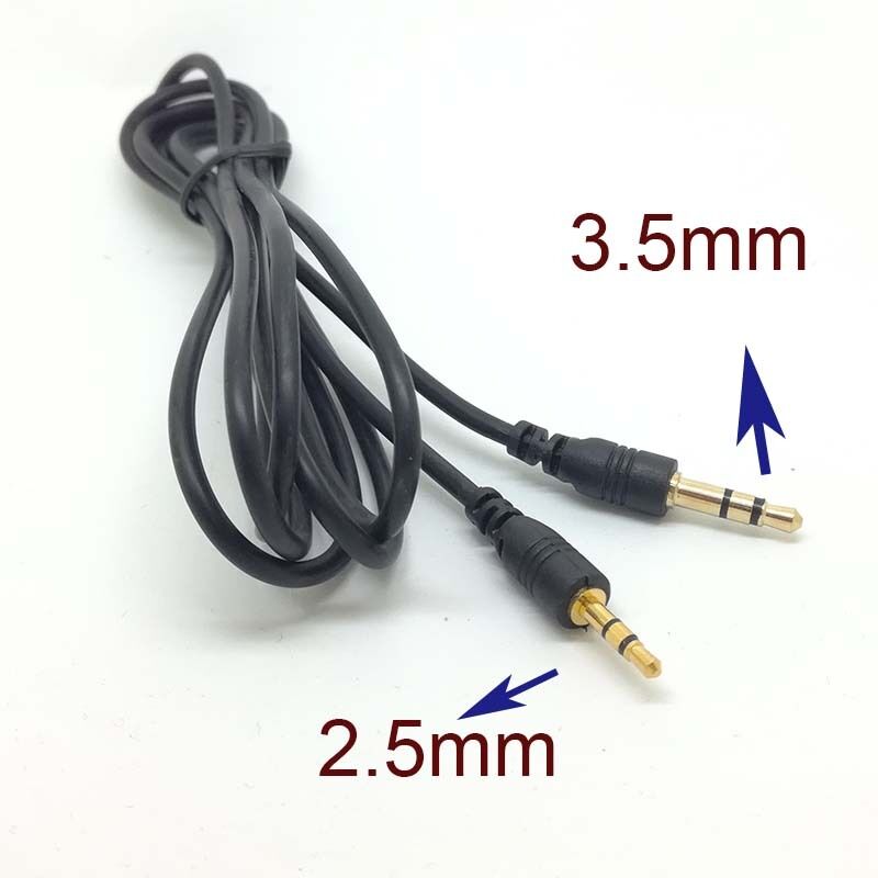 Replacement 3.5mm MALE TO 2.5mm MALE AUDIO CABLE For BOSE OE2 OE2i Headphone