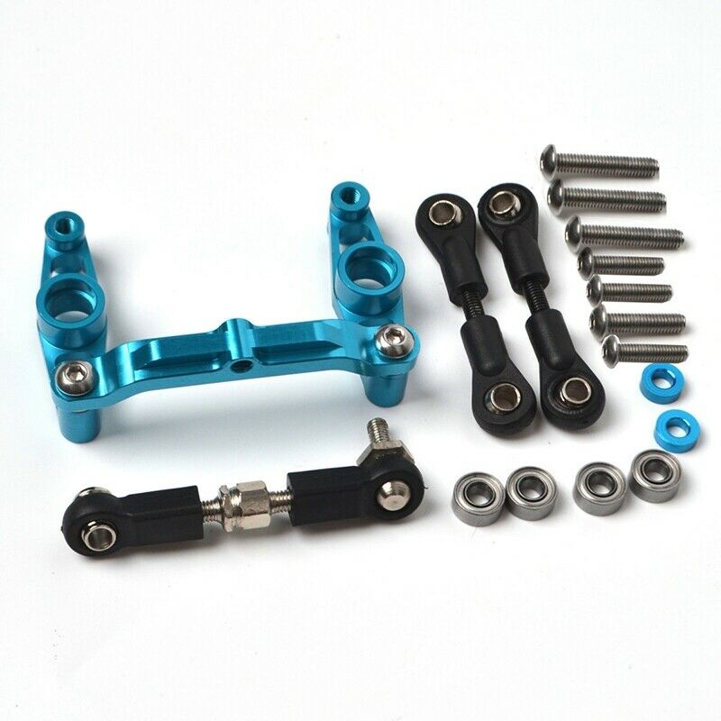 Aluminum Alloy Ball Bea Crank Stee Set for Tamiya TT02 TT-02 TT02D TT-02D 1/10X3