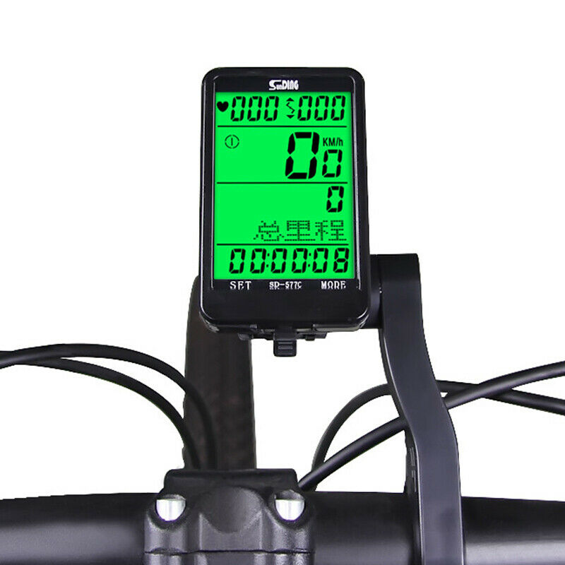 Multifunction Bike Handlebar Extension Rack Computer Bell Bracket Lamp Extender