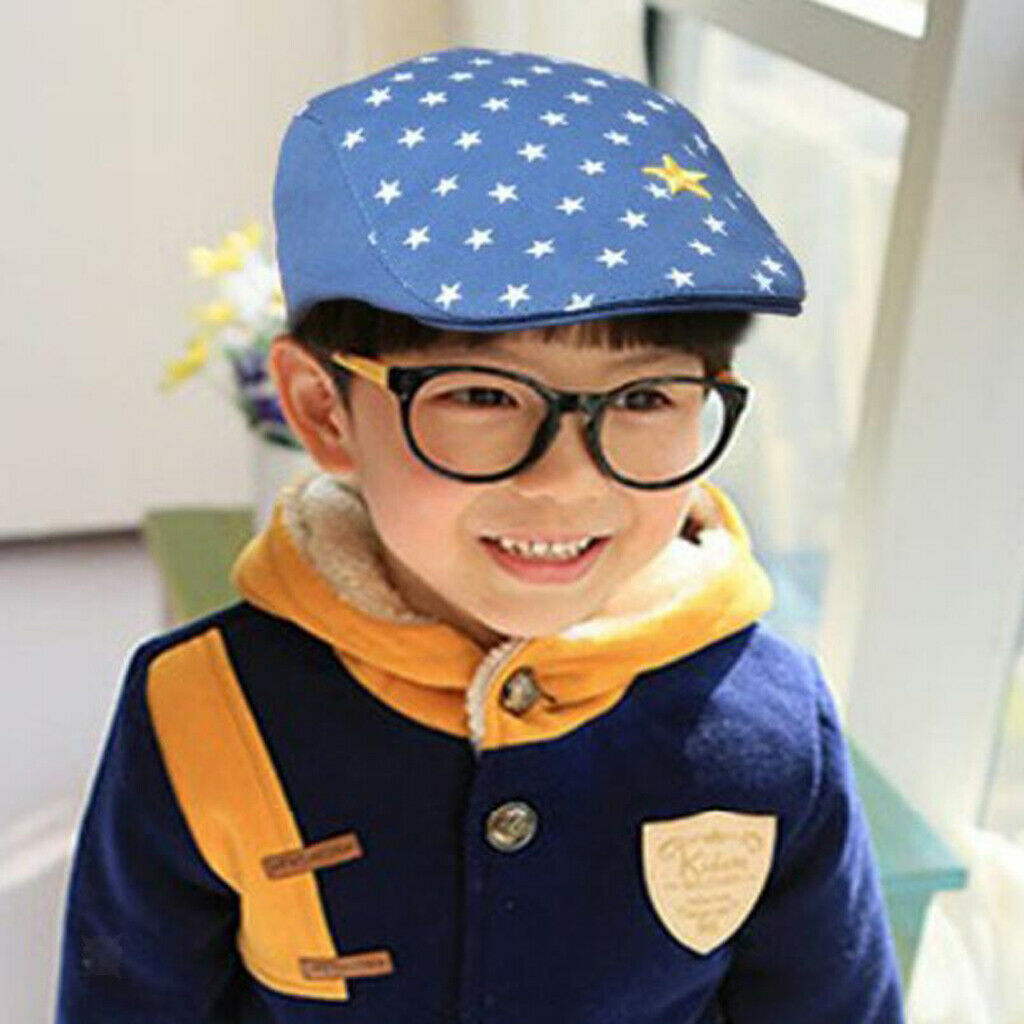 Toddler  Kids Baby Boys Girls Baseball Casquette Beret   Hat Blue