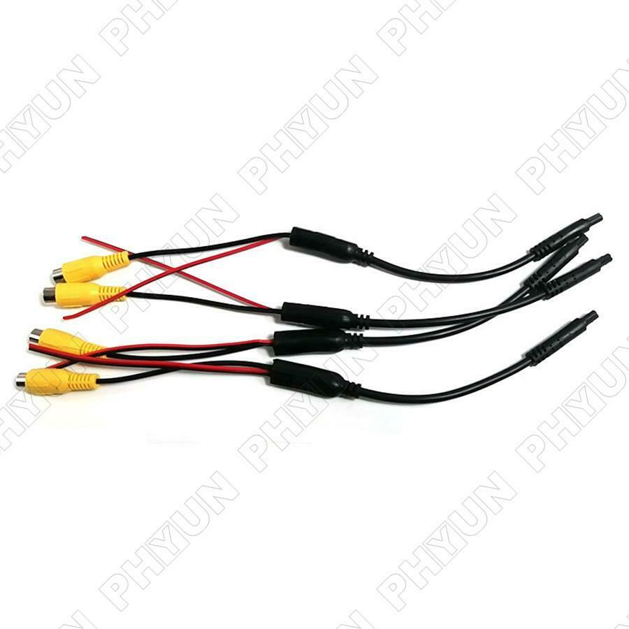 Car Parking Panoramic View 4 Way Camera DVR Video Switch Control Host Box System