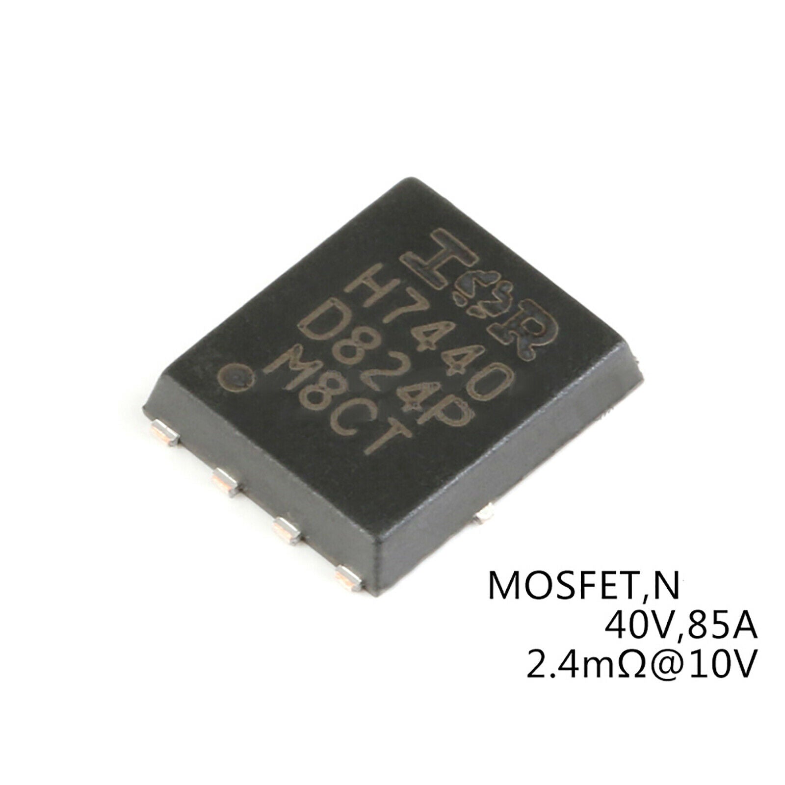 5Pcs IRFH7440TRPBF PQFN5X6 Transistor N-Channel 40V/85A SMD Power MOSFET