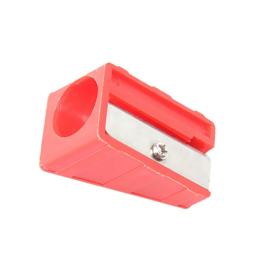 Billiard Accessory Cue Tip Corrector Sharpener Random Color (Red Black)