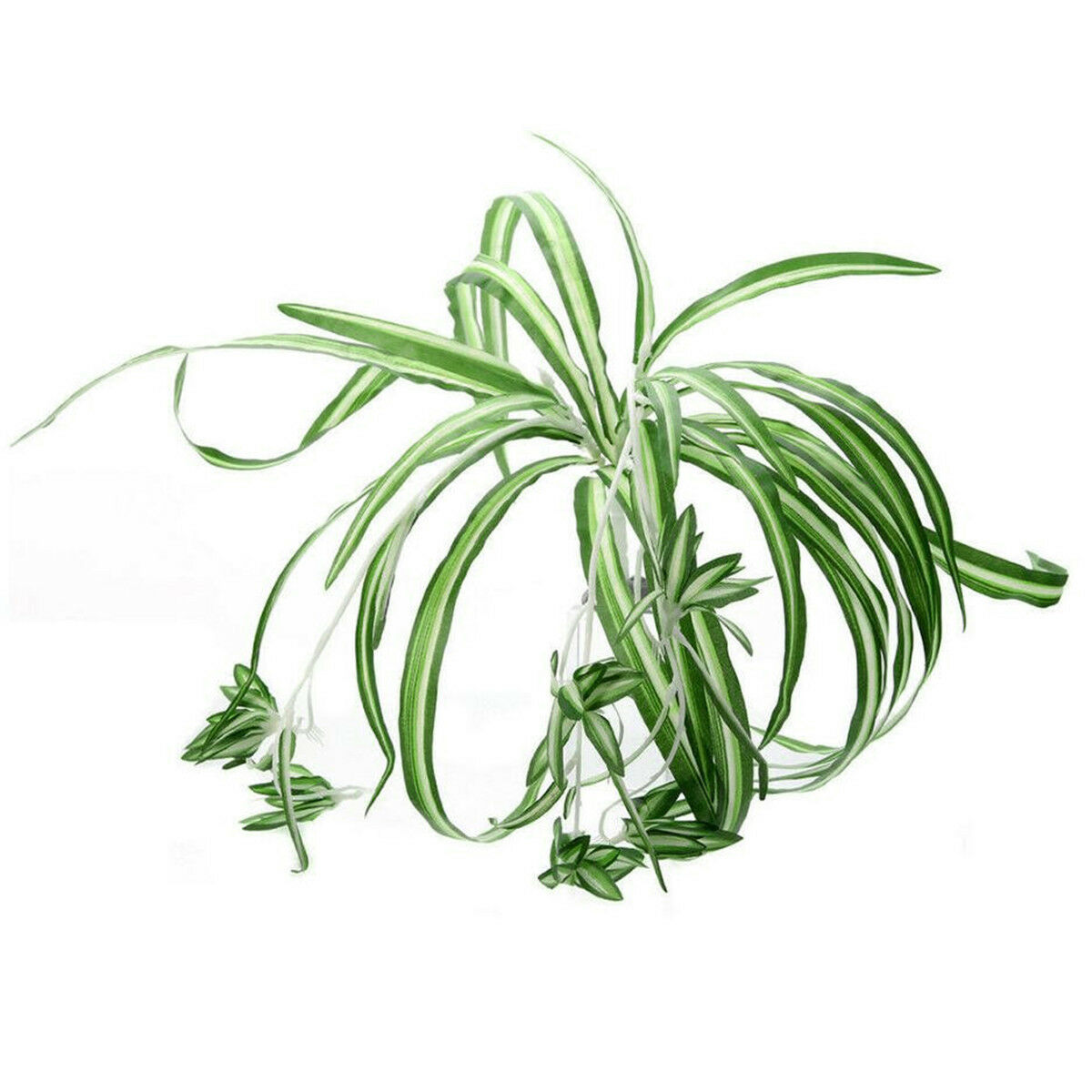 Artificial Silk Spider Chlorophytum Plant Comosum Faux Greenery House Room Decor