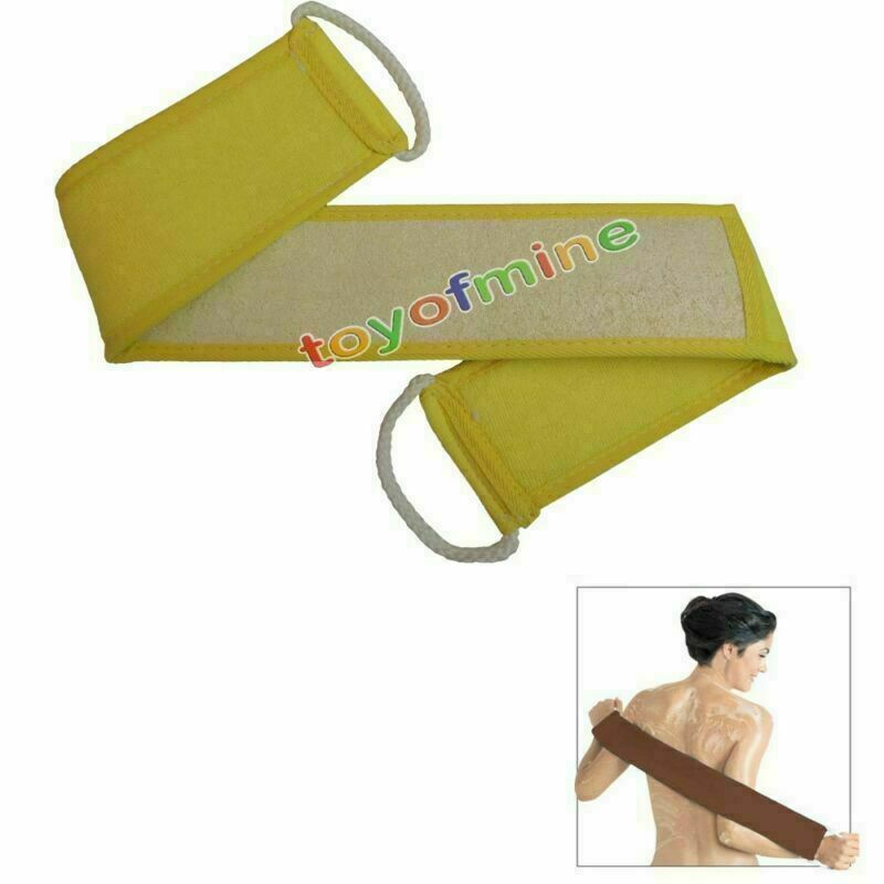 Bath Wash Back Strap Luffa Loofah Shower Massage Scrubber Sponge Body Skin Care