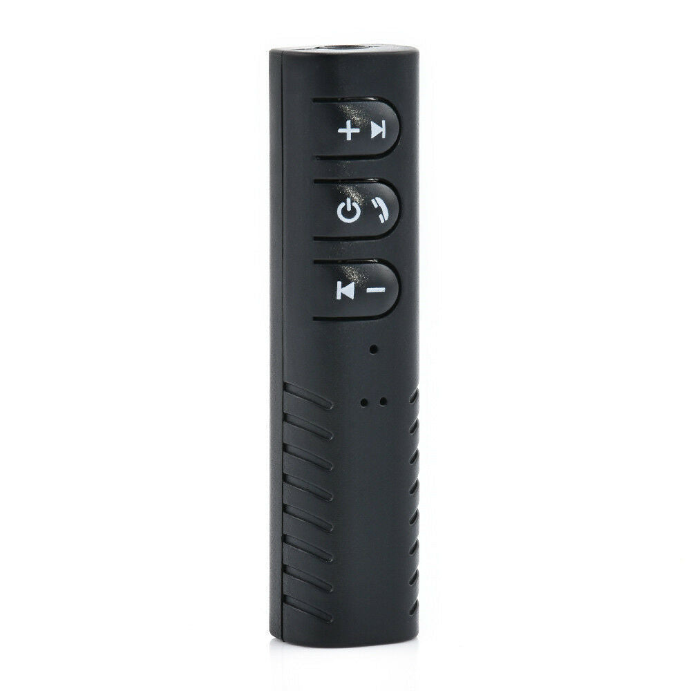 Wireless AUX Stereo Audio Music Home Car Receiver 3.5mm Adapter Mic ~