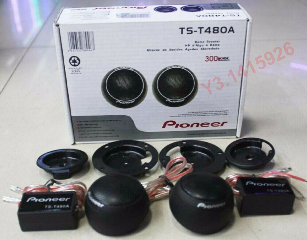 Pioneer In-Car Tweeter TS-T480A dome tweeter speaker Automobile Parts 300W max