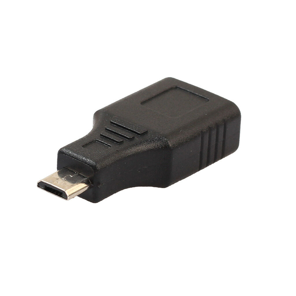 Micro USB Male to USB 2.0 Female Power Charging Host OTG Cable Adapter Black