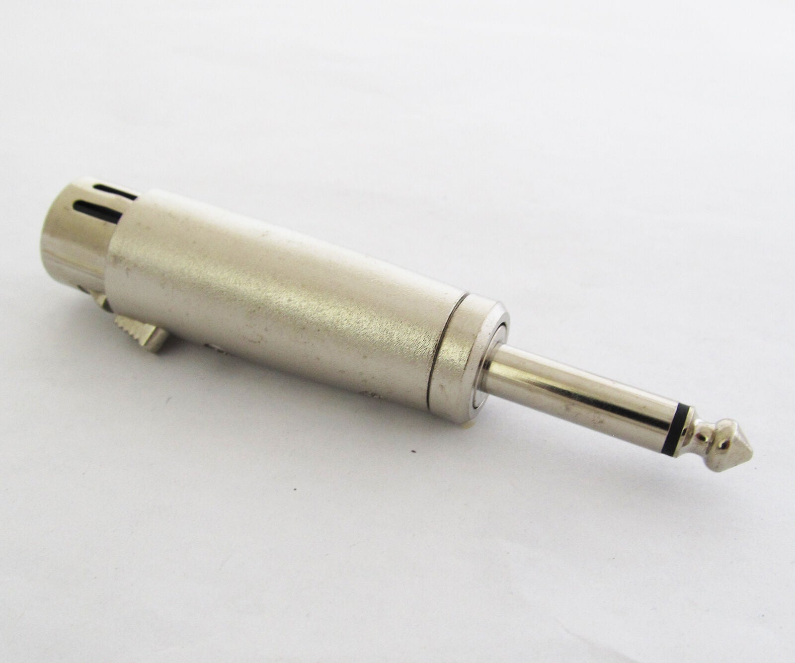 5pcs XLR 3 Pin Microphine Jack to 6.35mm Mono Plug Audio Adapter SL5238