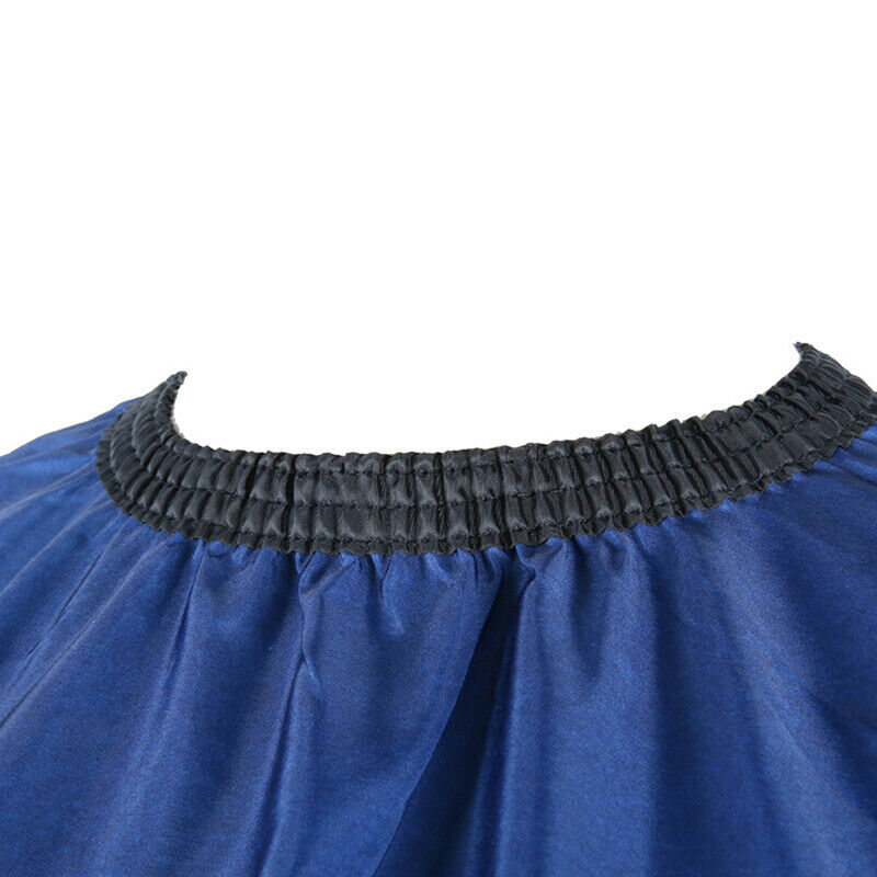Waterproof Blue Haircut Cape Hairdresser Hairdressing Salon Barber ApronBDAU