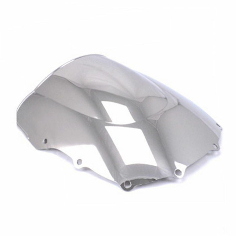 Chrome Double Bubble Windshield  for Kawasaki ZZR400/93-07 ZZR600/93-04