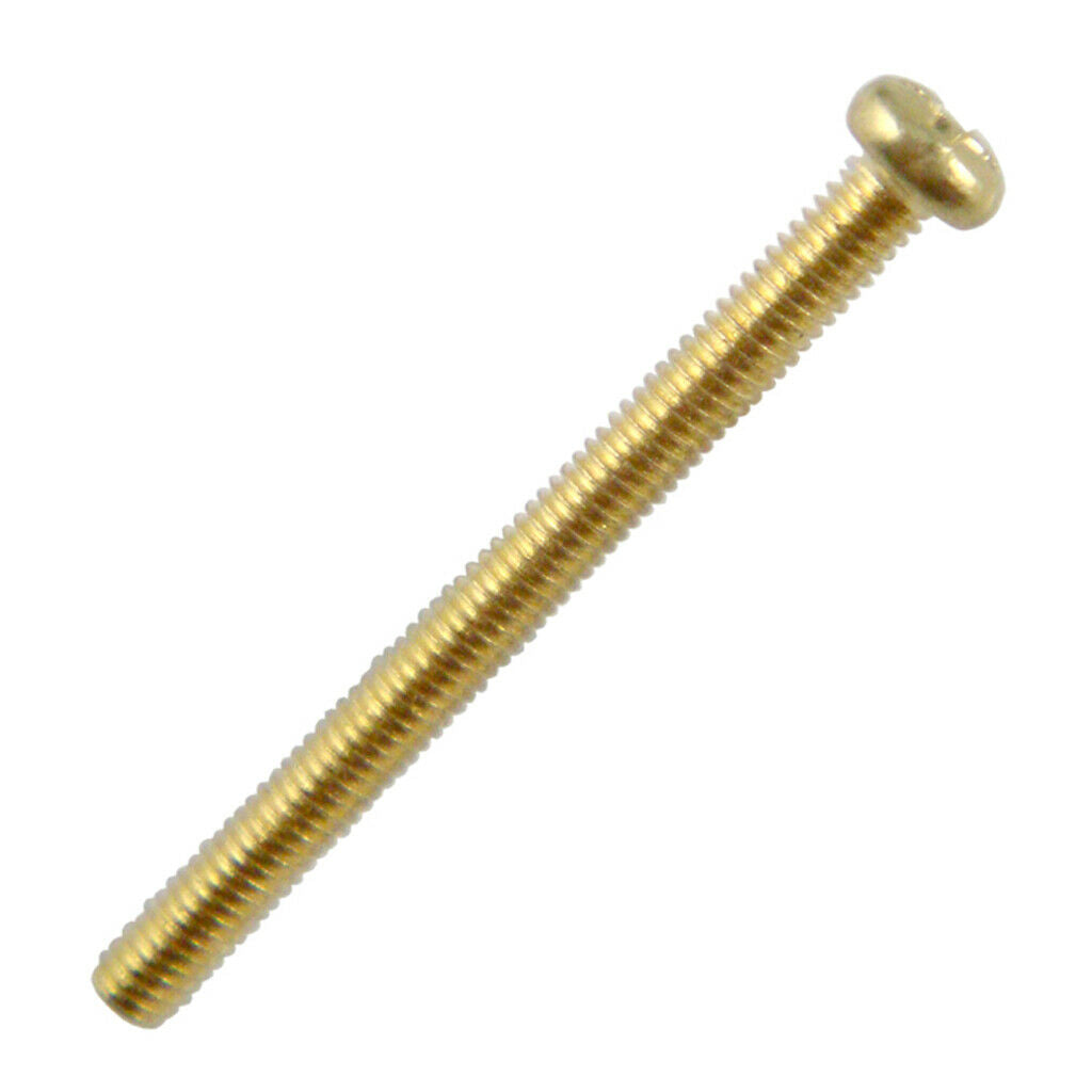 8pcs Metal Humbucker Pickup Frame Screws for Electric Guitar Parts Golden