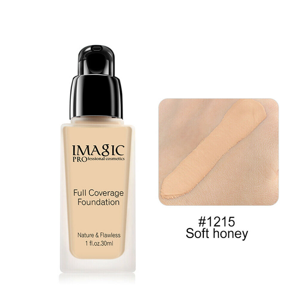30ml Primer Liquid Foundation Spots Camouflage Concealer Contour Soft Honey