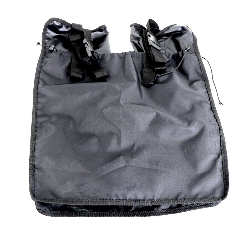 Universal Black Oxford Auto Foldable Sundries Storage Bag Vehicle Organizer