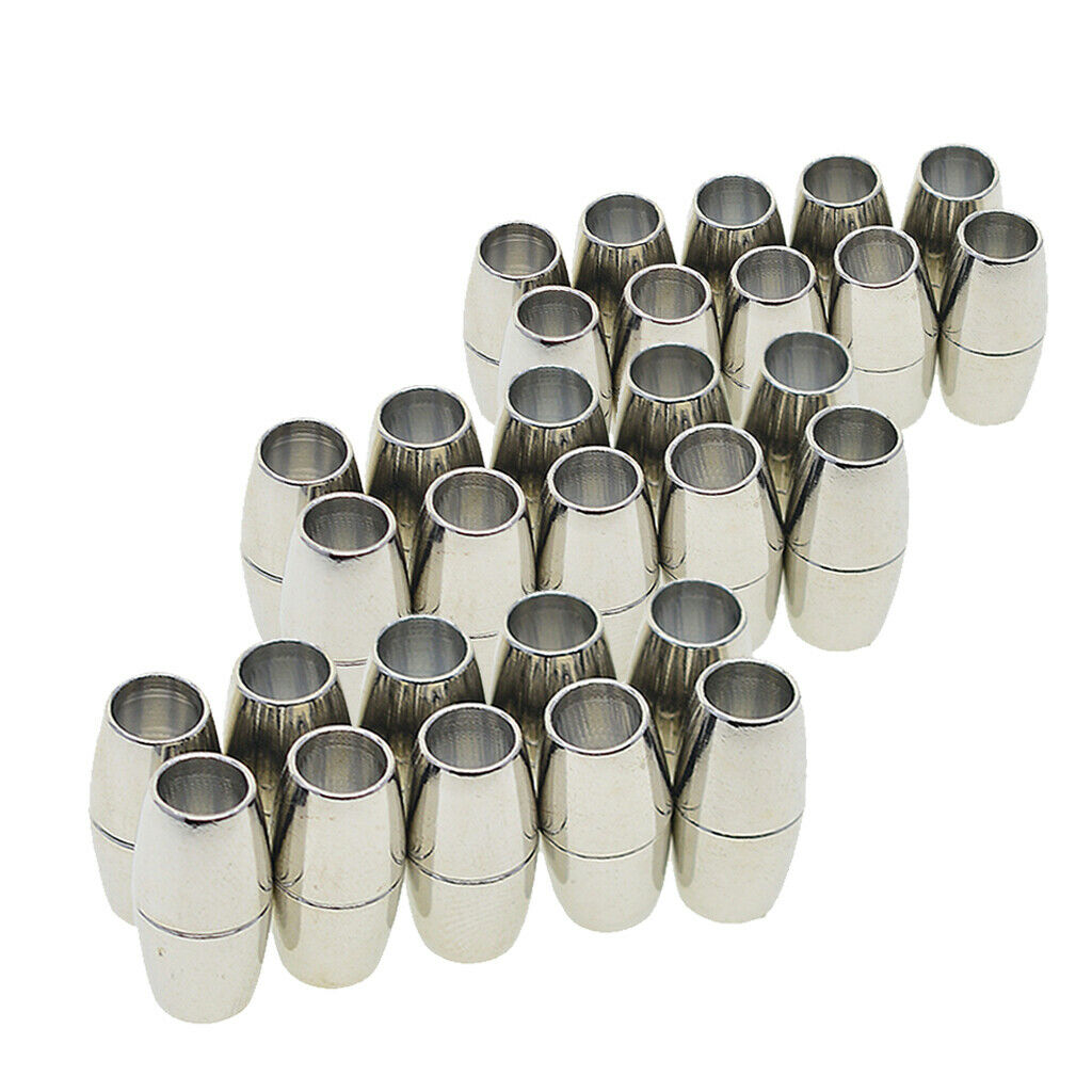 30pcs   Kumihimo   Bracelet   Necklace   Magnetic   Clasp   DIY   Jewelry