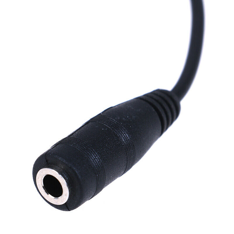 Mini USB Male to 3.5mm Jack Female Audio Cable Mic Adapter Headphone Earphone Tt