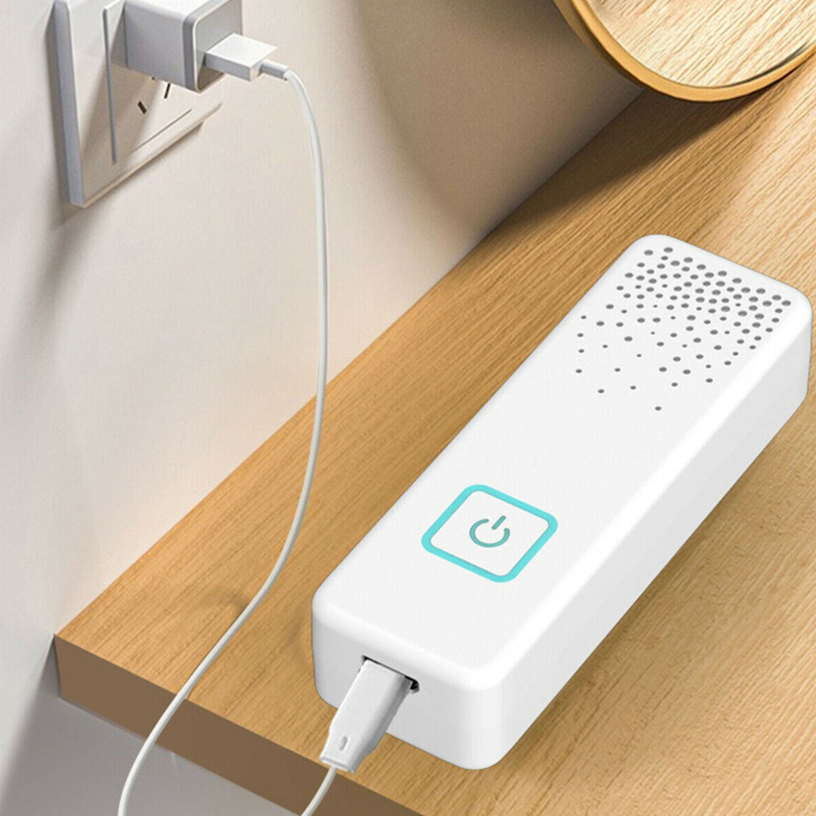 Mini Air Purifier Ionizer Ion Generator Tie Clip Wearable USB Remover