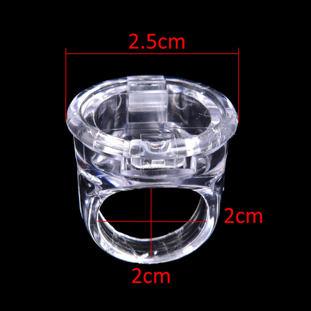 Pigment Tattoo Ink Cup Ring Holder Permanent Microblading Eyebrow Makeup T.l8