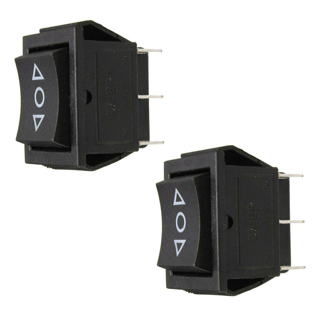2X 6-Pin Sunroof Locks Rocker Momentary Switch DPDT On/Off/On for Car Truck