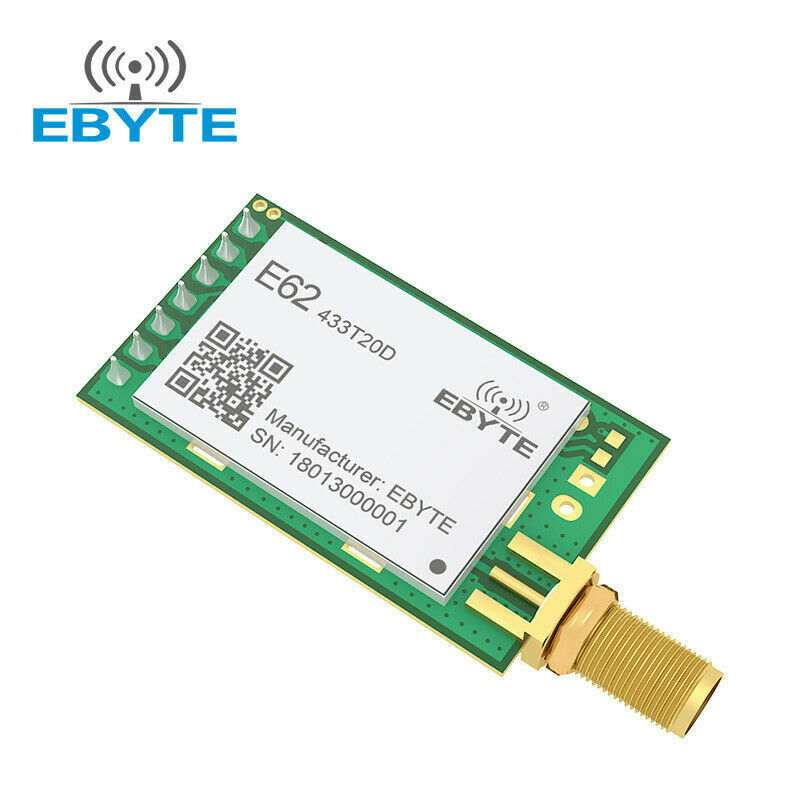 E62-433T20D 20dBm Serial Port 433 MHz Full Duplex Wireless Transceiver rf Module
