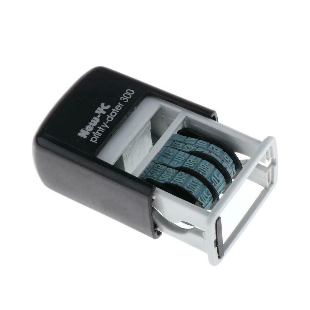 Self-Inking Date Stamp Office Stationary Stamp H-4mm Great for Receiving