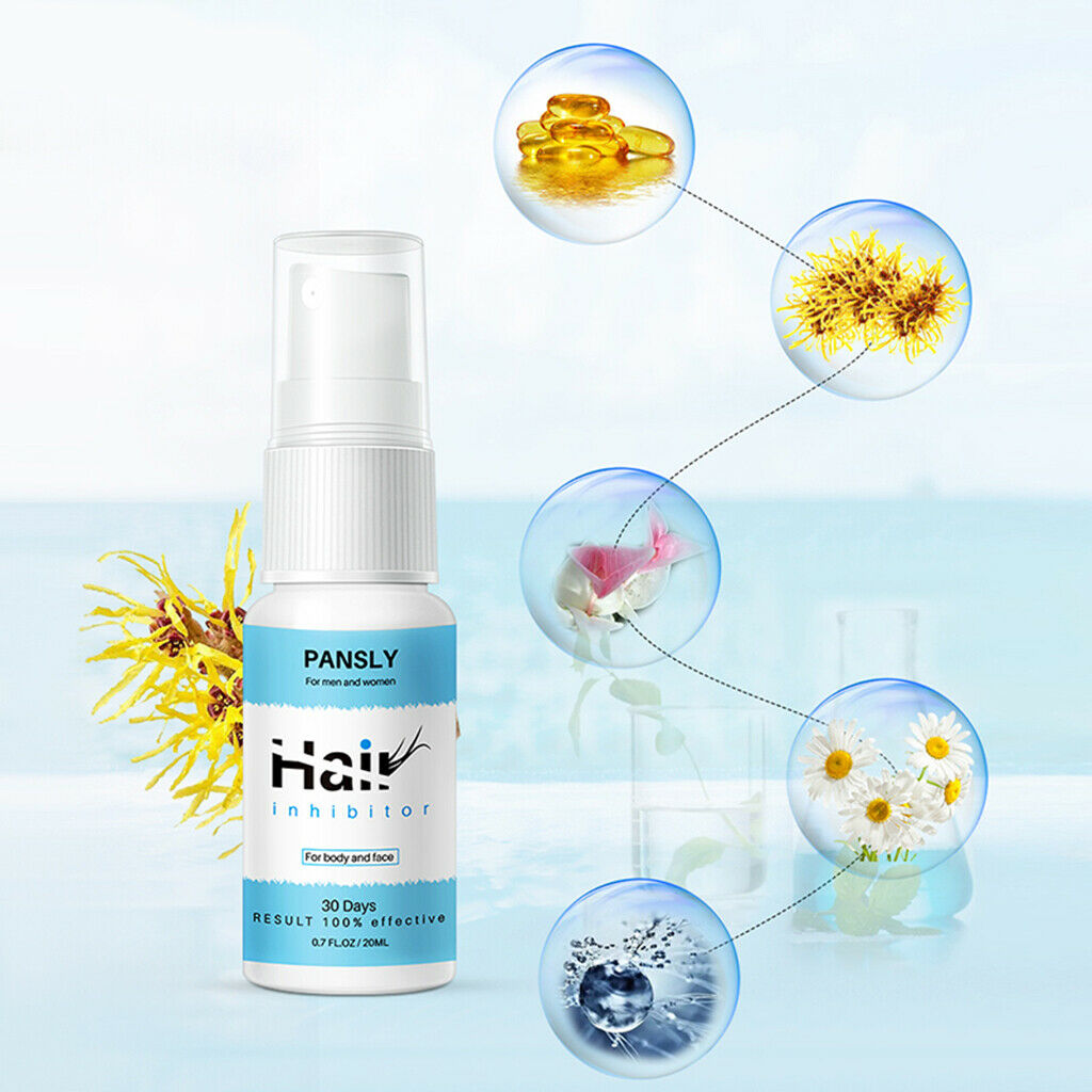 Hair Growth Inhibitor Spray Mist Painless Slow Hair Growth Moisturizing