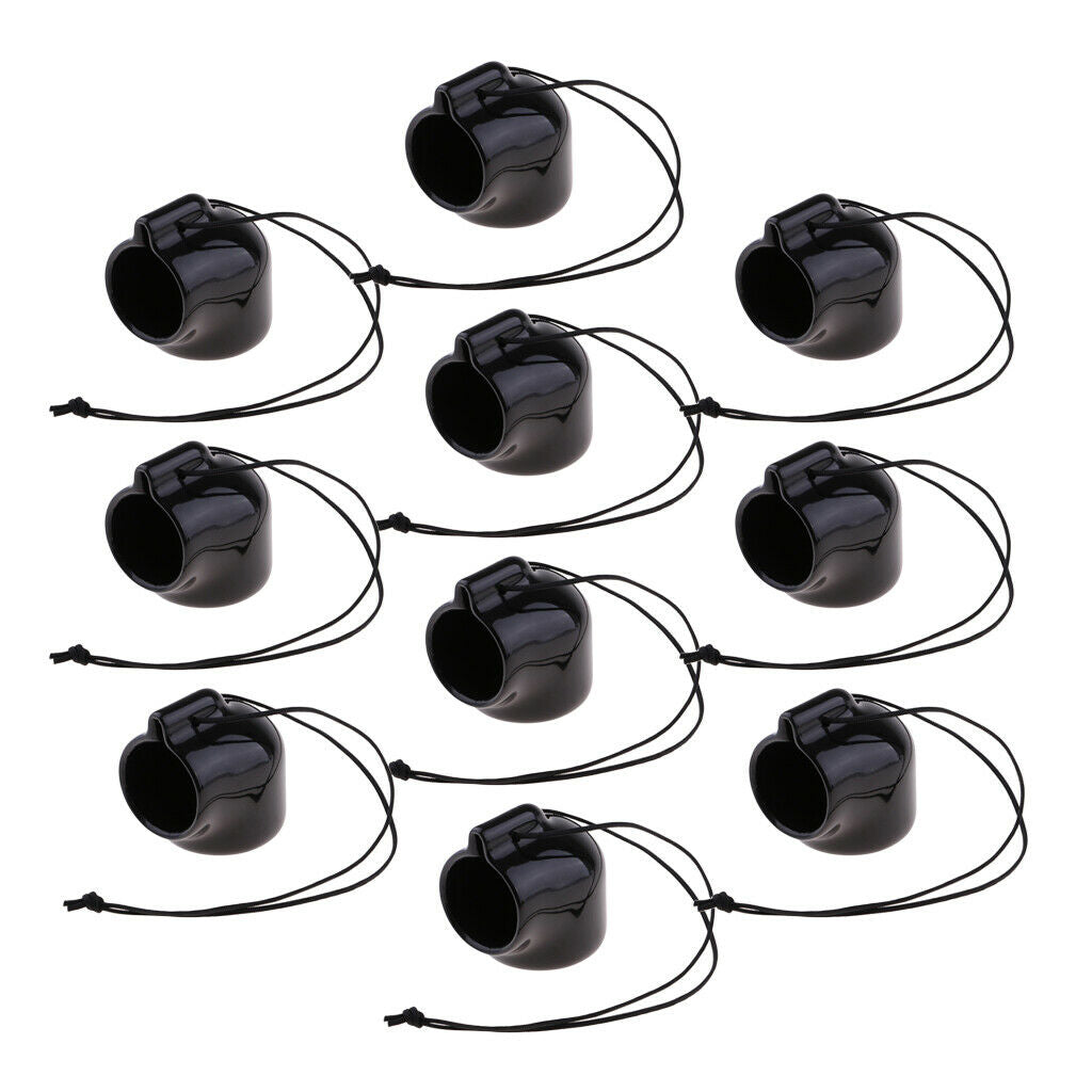 10Pcs Plastic Scuba Diving Tank Valve Cover Sturdy Dustproof Protect Plug