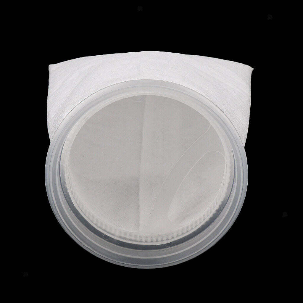2 pcs Aquarium Tank Filter Bag Aquarium Felt Filter Sock Bag 150um