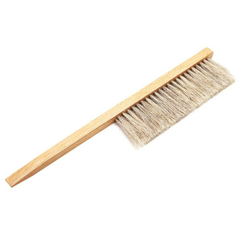 Wood Honey Brush Wasp bee Sweep Two Rows Of Horse Tail Hair Beekeeping To XC
