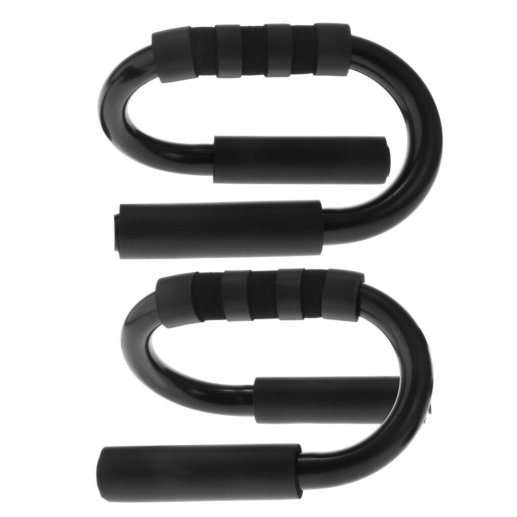 Push Up Bars Steel Pushup Stands with Foam Grip and Non-slip Hand Gripper
