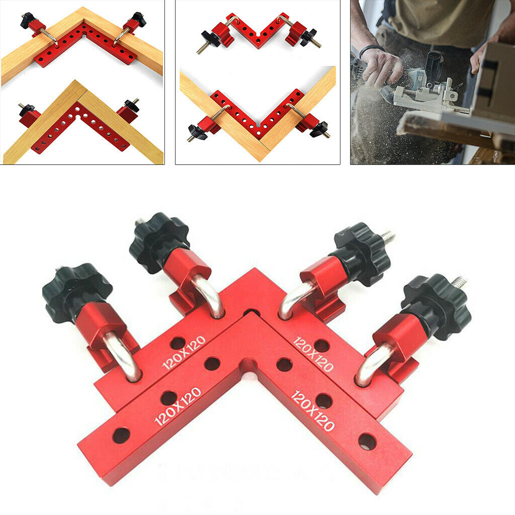Right Clamps 90 Degree Positioning Squares for Picture Frame Boxes 2PCS