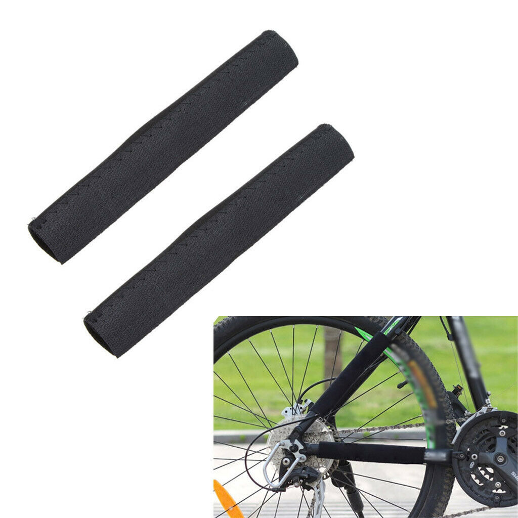 2Pcs Neoprene Chainstay Guard  Chain Guard Cover Frame