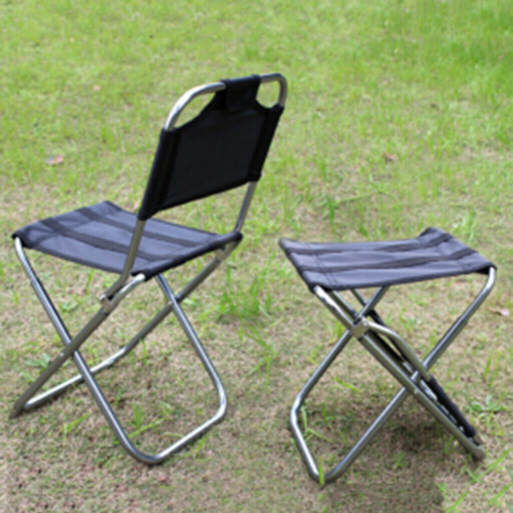 Lightweight Folding Camping Slacker Chair Stool for Hiking Picnic Beach Outdoor