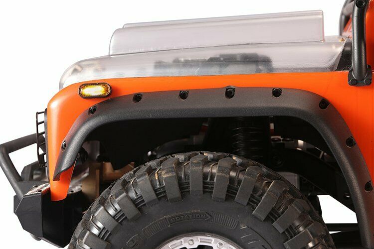 Led Engine Cover Light Turn Signal for 1/10 RC Crawler Drift Truck TRX4 TRX6