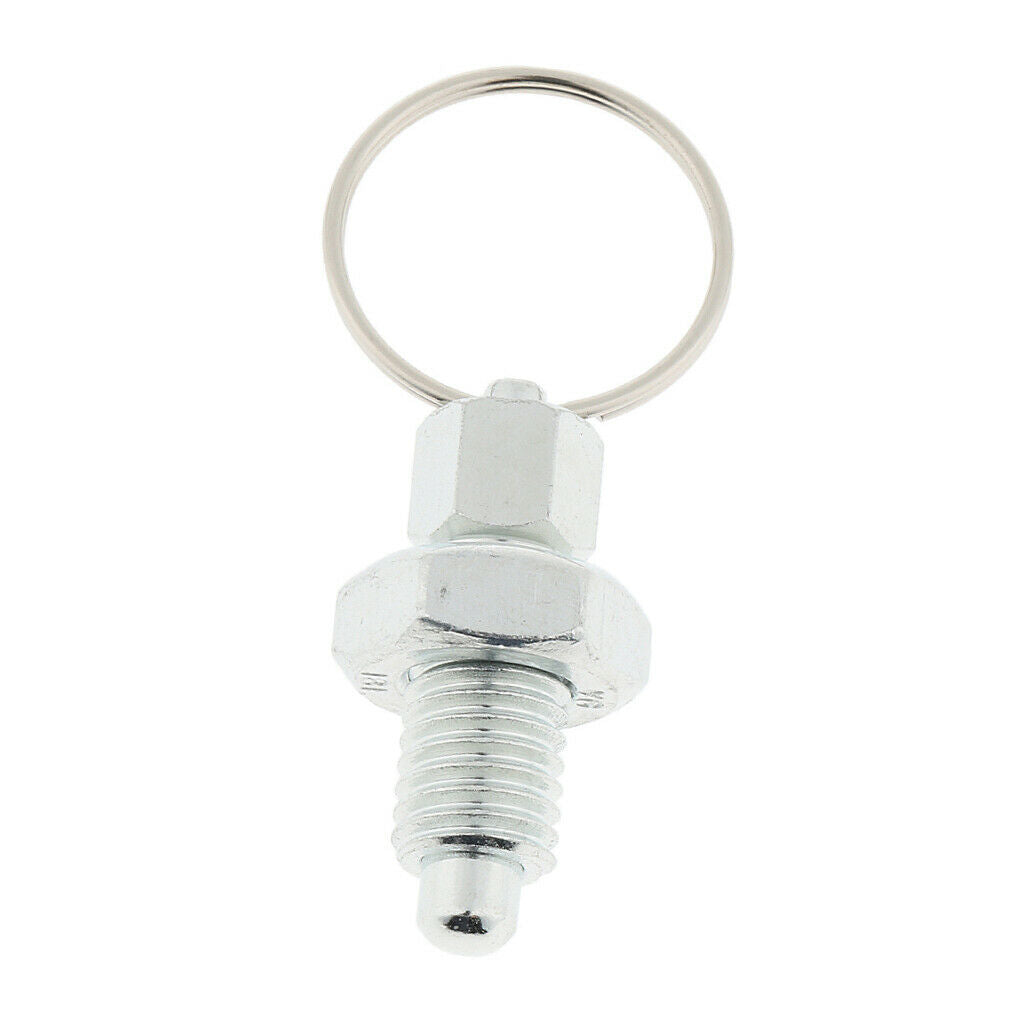 2-Piece Plunger Index Piston Index Single Ring Type Stainless Steel M8 & M12