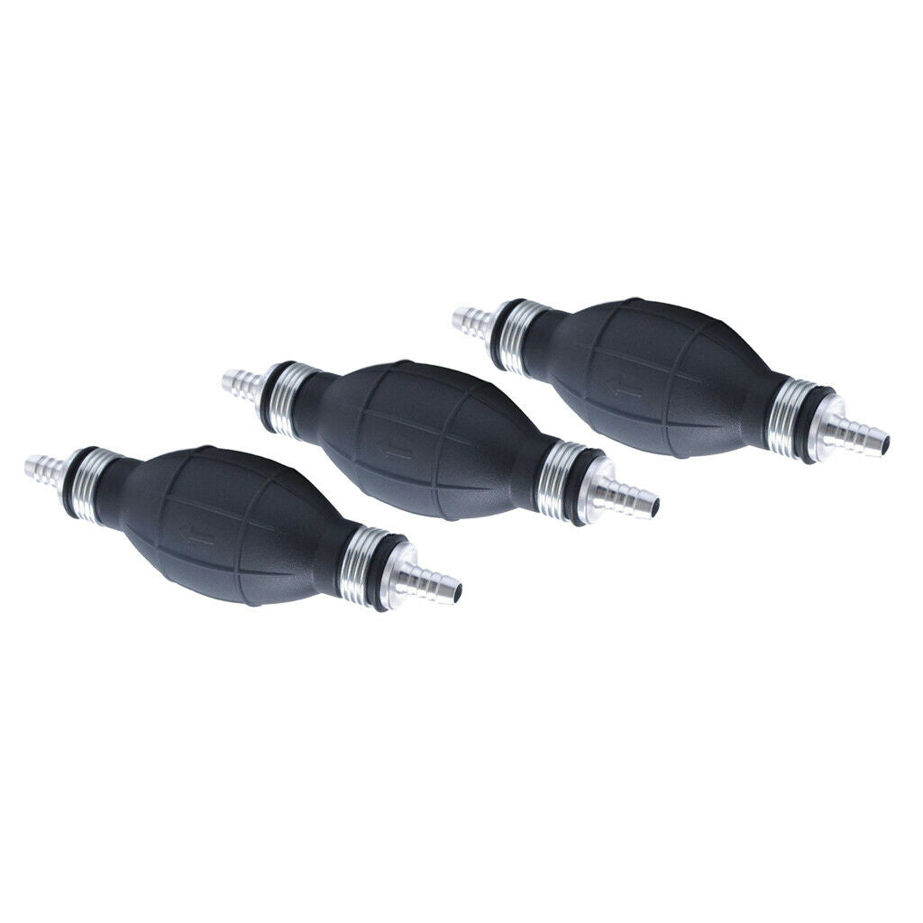 3x 8mm 5/16'' Marine Boat Motor Gasoline Petrol Fuel Transfer Pump Bulb