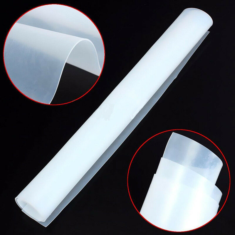 20"x20" 500x500mm 3mm Thicknes Silicone Rubber Sheet Plate Resist Mat High Temp