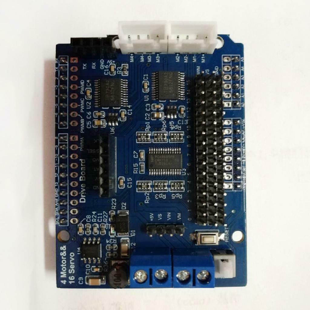 2 Channel Motor + 16 Channel Servo Expansion Card