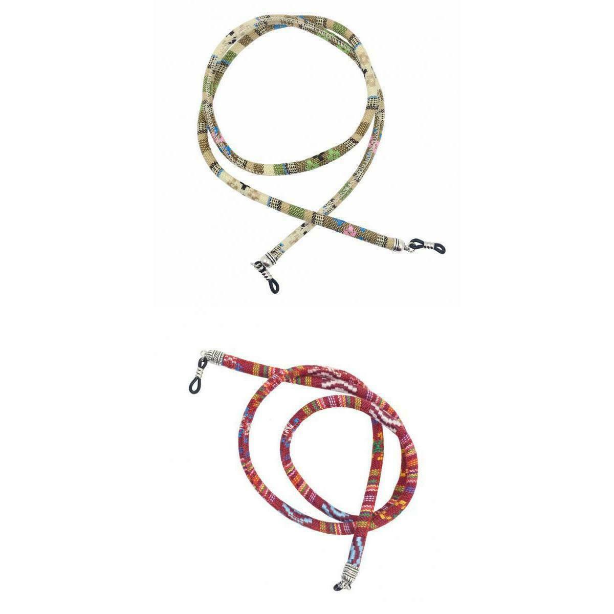 2X Anti Slip Sunglass Neck Cord Strap Eyeglass Glasses String Lanyard Holder