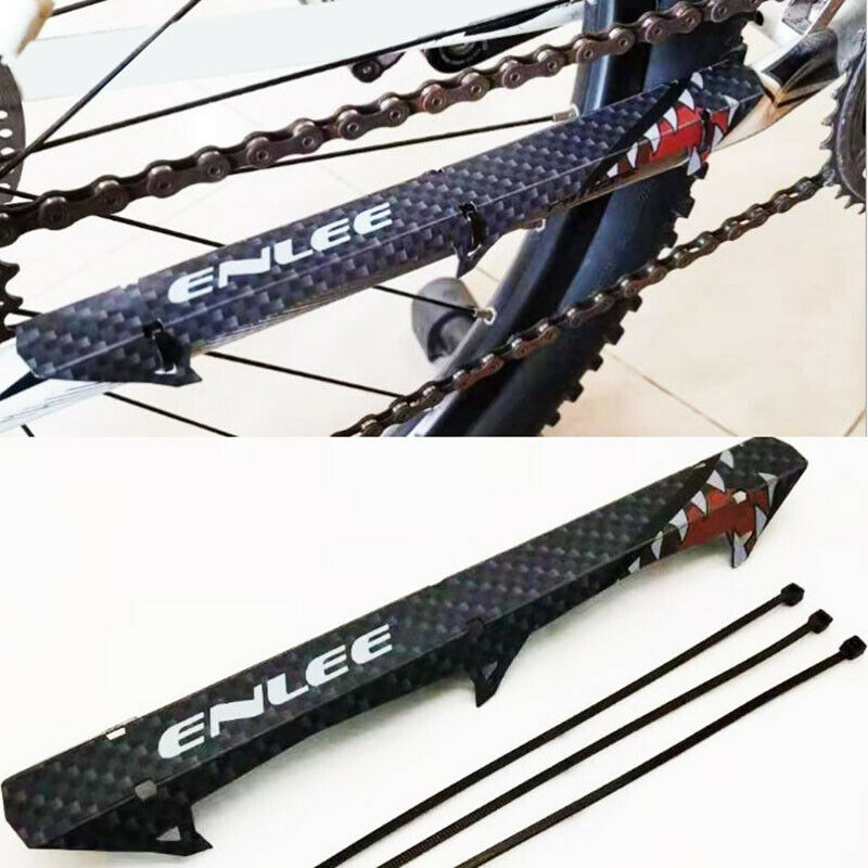 Road Bike Bicycle Cycle Frame Chain Guard Protector Plastic Chainst.l8